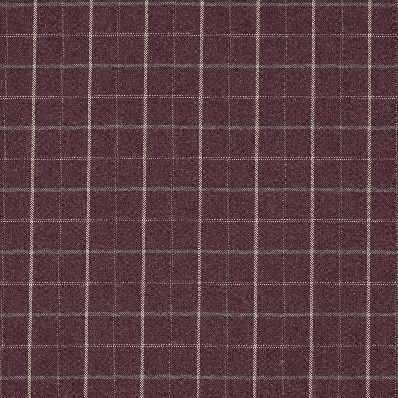 Isla Check Fabric Plum