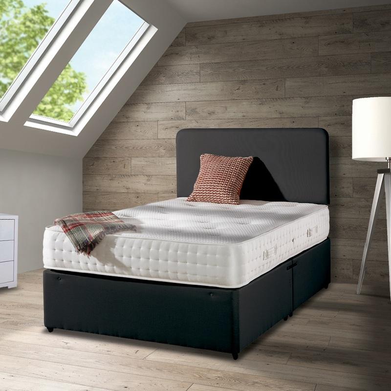 James 2000 Pocket Bed Set Black