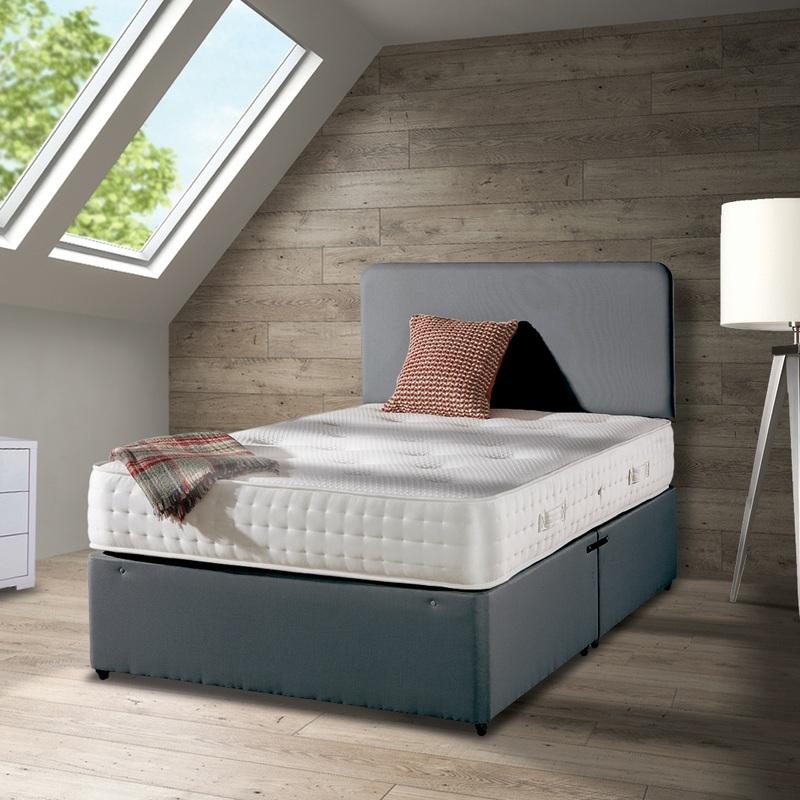 James 2000 Pocket Bed Set Grey