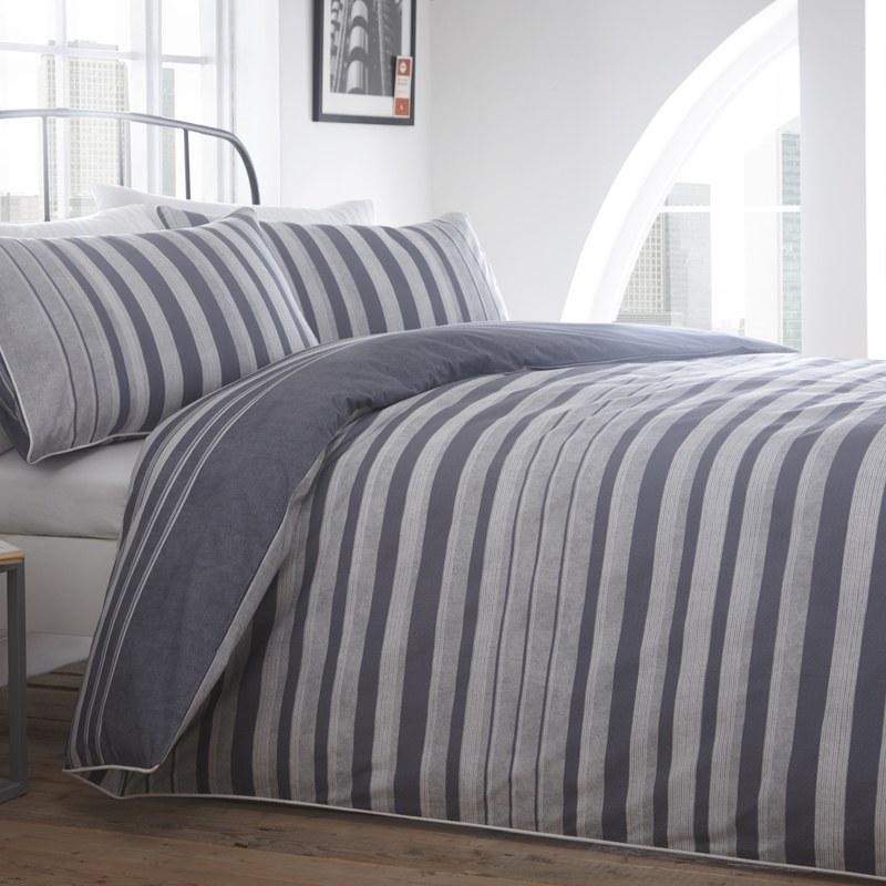 Racing Green Jersey Bedding Set Grey
