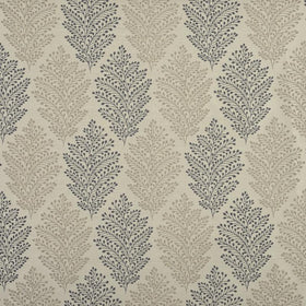 Jessie Curtain Fabric Charcoal