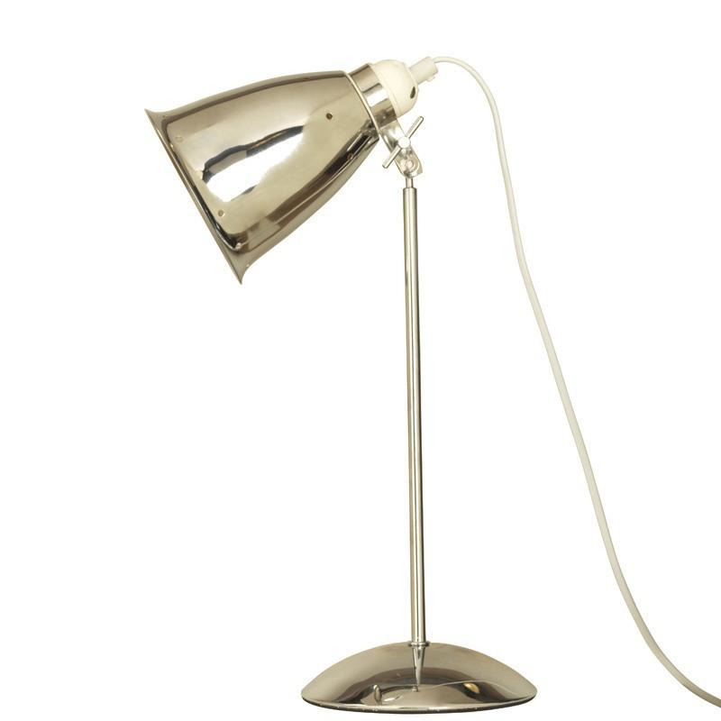 Kafe Desk Lamp Shiny Chrome