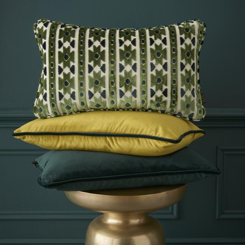iLiv Bazaar Fabric Emerald