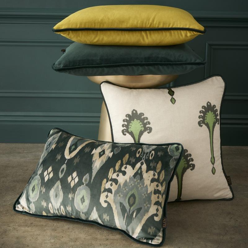 iLiv Ashiki Fabric Emerald
