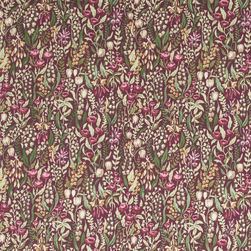 iLiv Kelmscott Fabric Claret