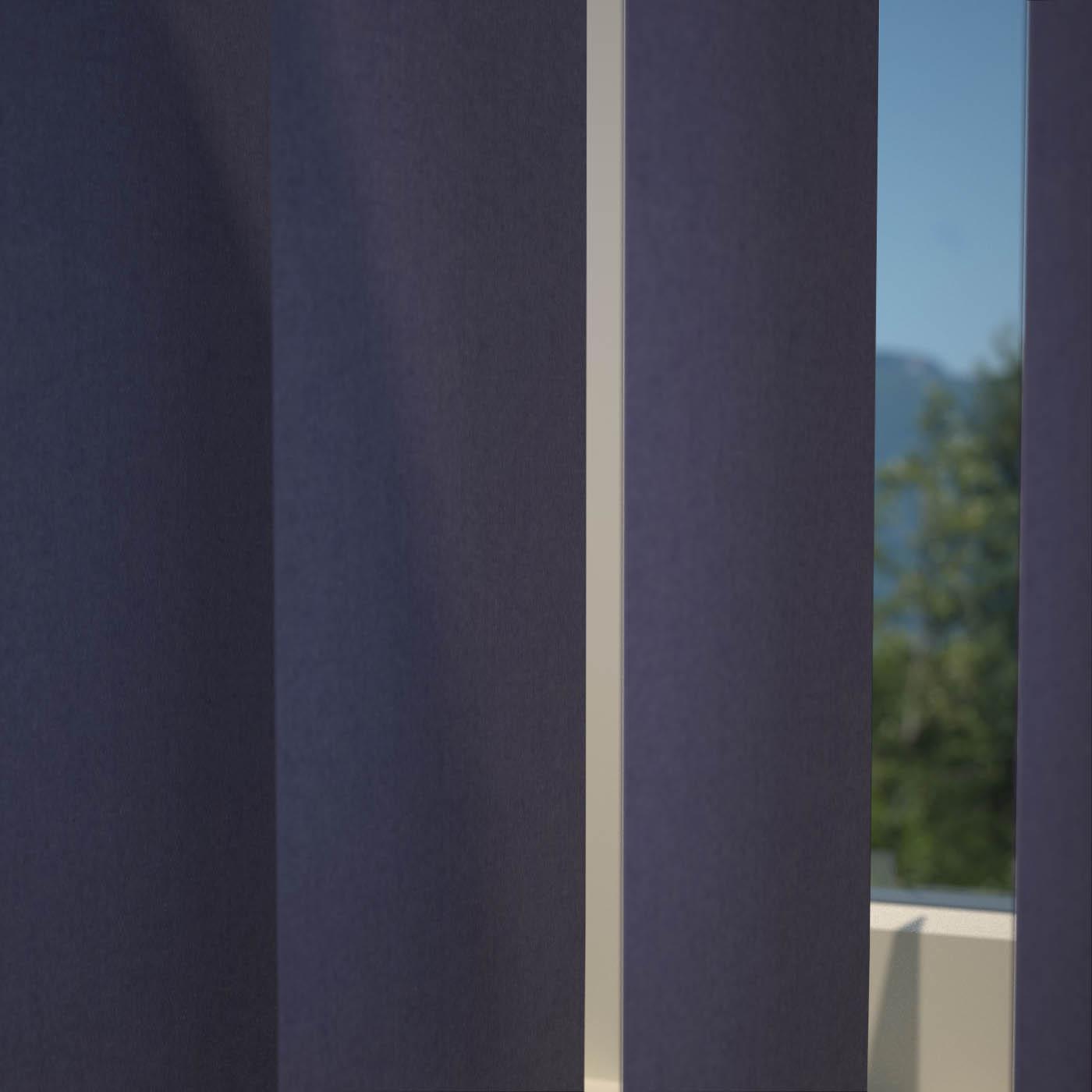 Kensington Plain Vertical Blind Port