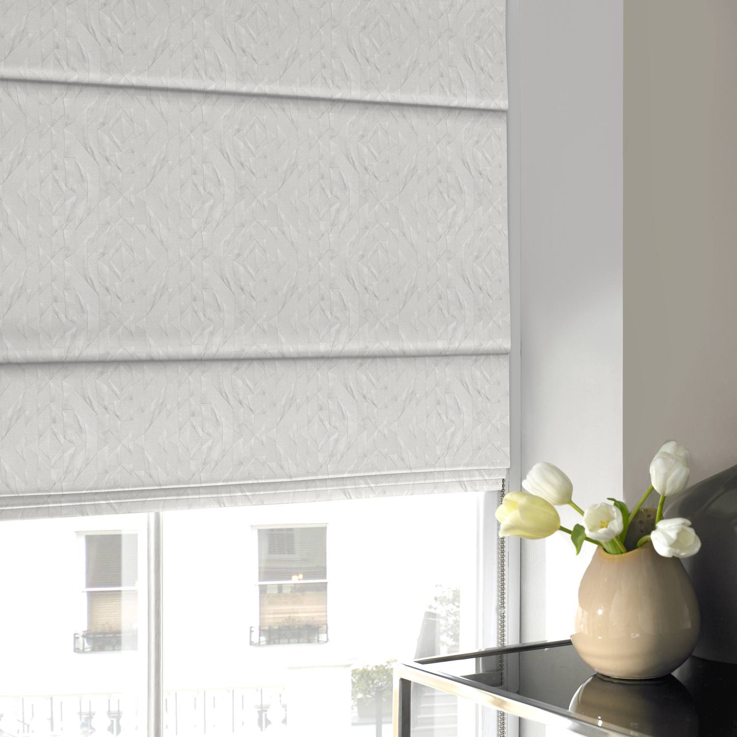 Kentucky Roman Blind Pearl