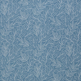 MissPrint Laurus Curtain Fabric Chinablue