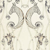 The Chateau by Angel Strawbridge Le Chateau Des Animaux Curtain Fabric Natural