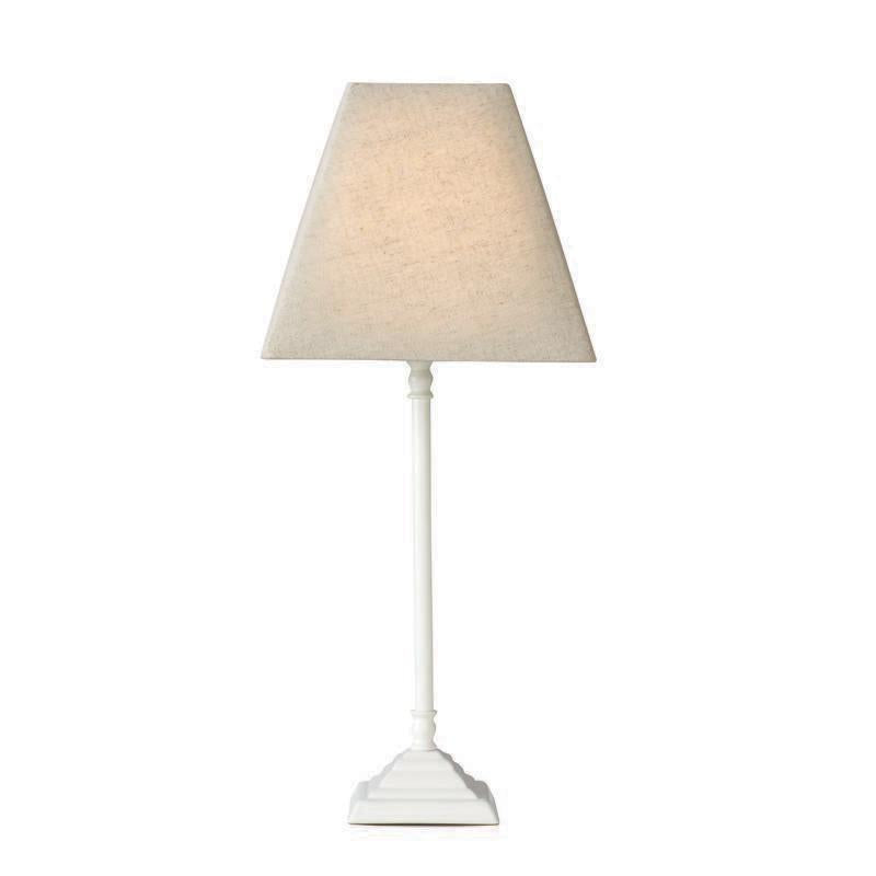 Leah Table Lamp Matt Cream