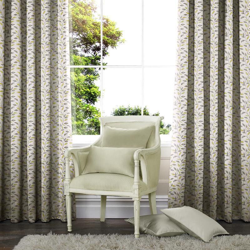 Lichen Made to Measure Curtains Ochre