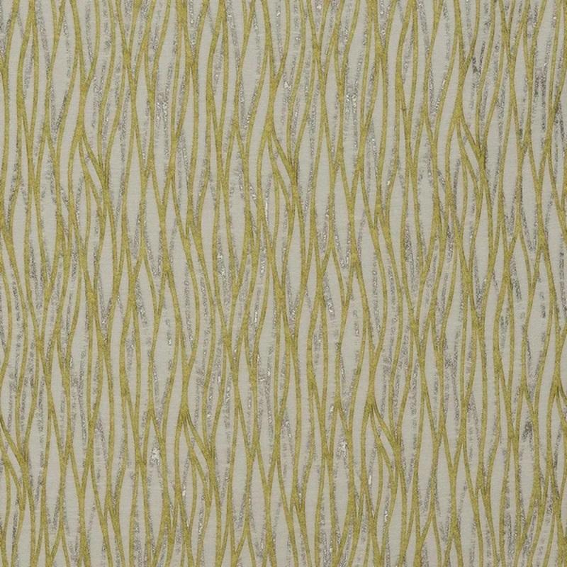 Linear Fabric Ochre