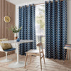 Orla Kiely - Linear Stem Ready Made Eyelet Curtains Whale