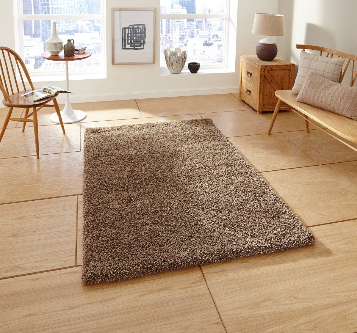 Loft 01810A Rug Light Brown