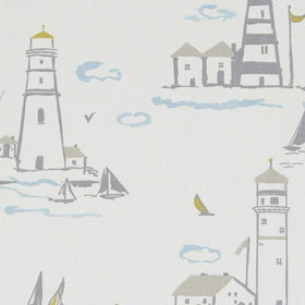 Lowestoft Curtain Fabric Mineral