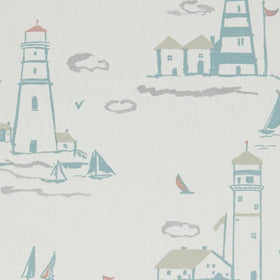 Lowestoft Curtain Fabric Pastel