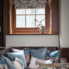 Lucienne Curtain Fabric Teal