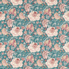 Lucienne Curtain Fabric Teal