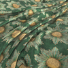 The Chateau by Angel Strawbridge Mademoiselle Daisy Fabric Cobalt Green