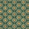 The Chateau by Angel Strawbridge Mademoiselle Daisy Fabric Cobalt Green