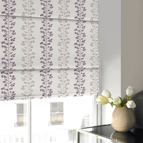 Maine Roman Blind Steel