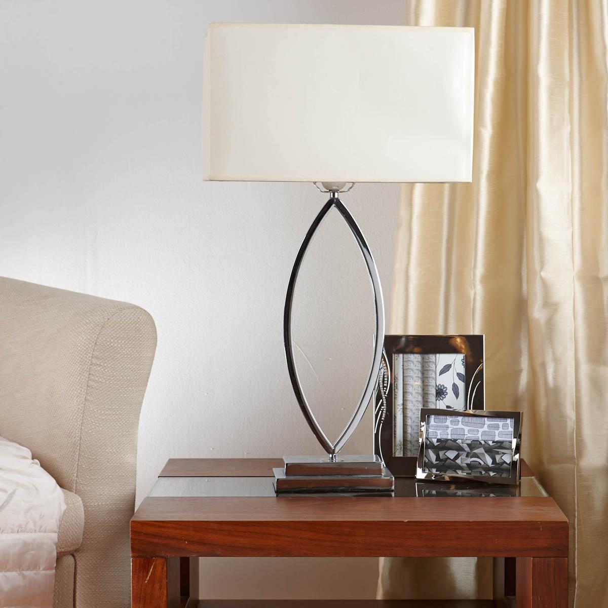 Maison Table Lamp Chrome