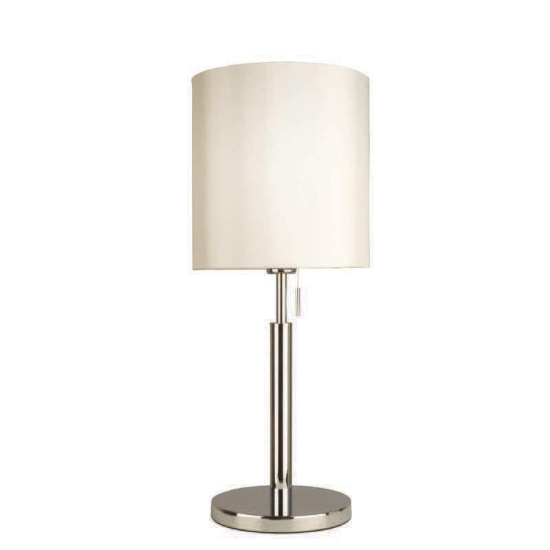 ManhattanTable Lamp Shiny Chrome/White Shiny Chrome/White