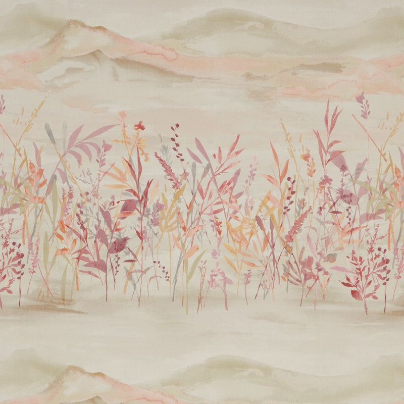 iLiv Marshlands Digitally Printed Fabric Rosewood