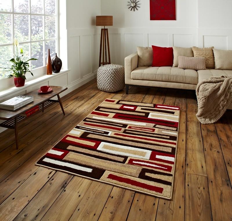 Matrix FR40 Rug Beige Red