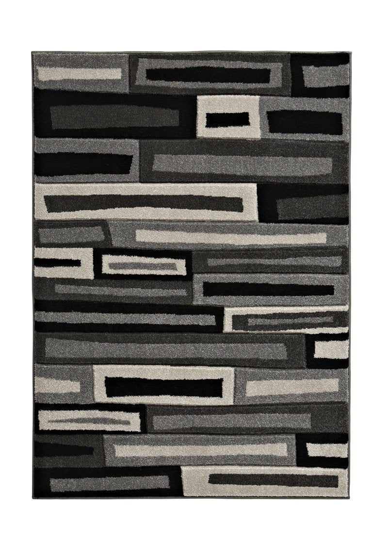 Matrix FR40 Rug Black Grey