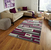 Matrix FR40 Rug Grey Purple