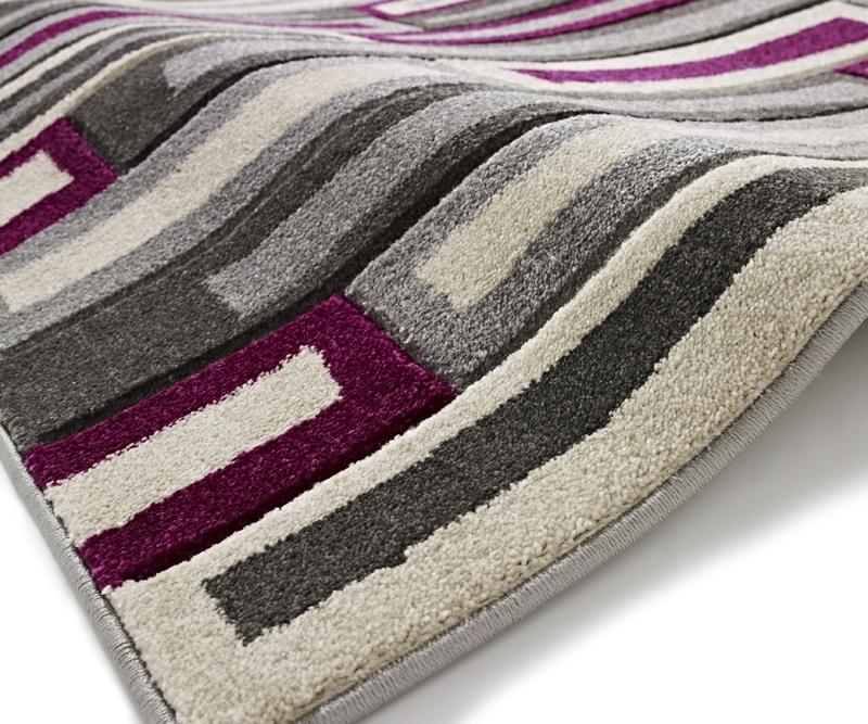 Matrix FR40 Rug Grey Purple