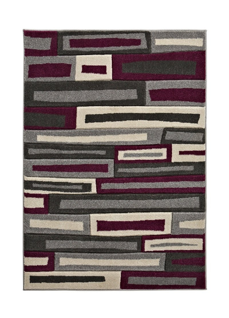 Matrix FR40 Rug Grey Purple