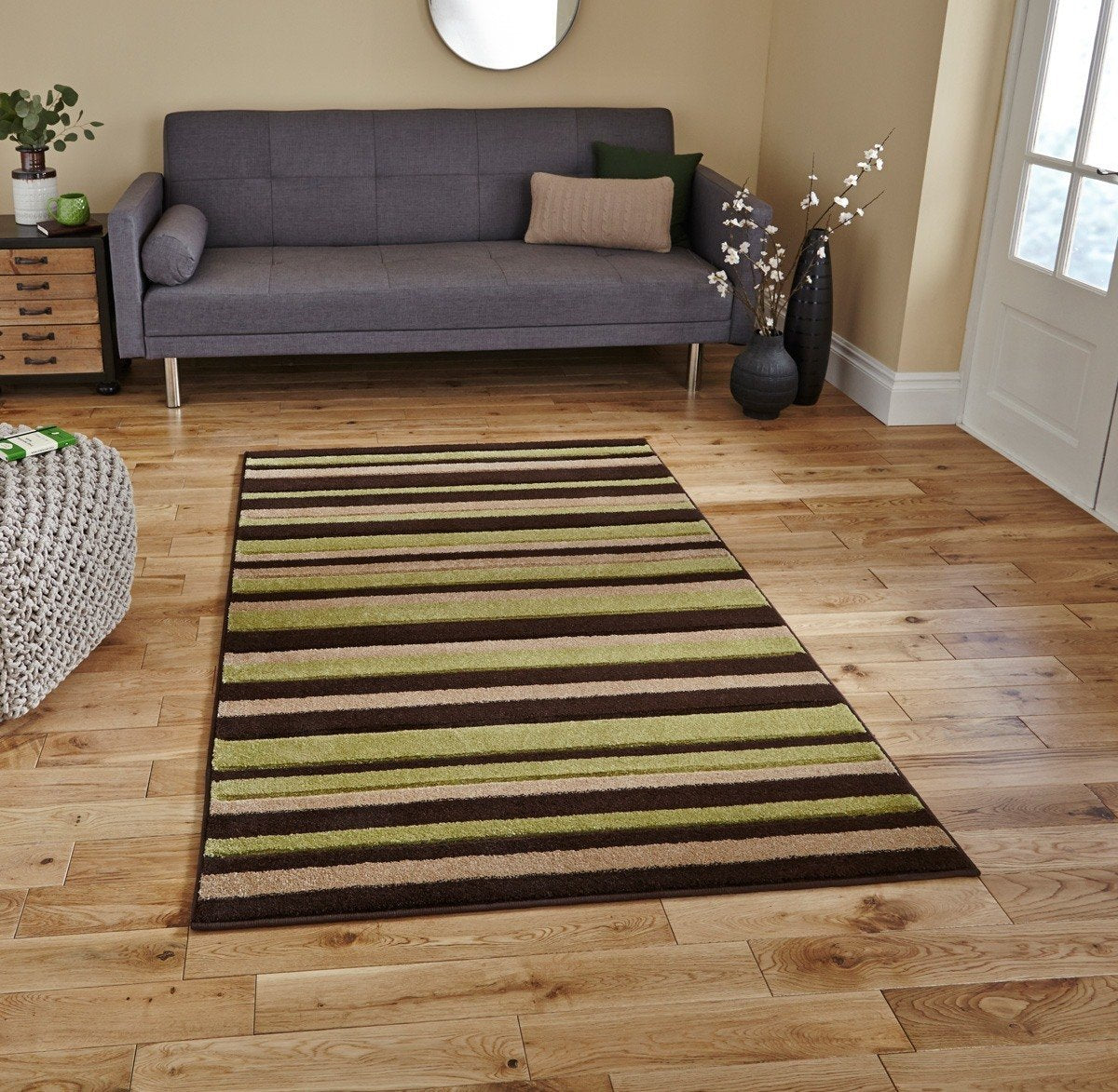 Matrix MT22 Rug Brown Green