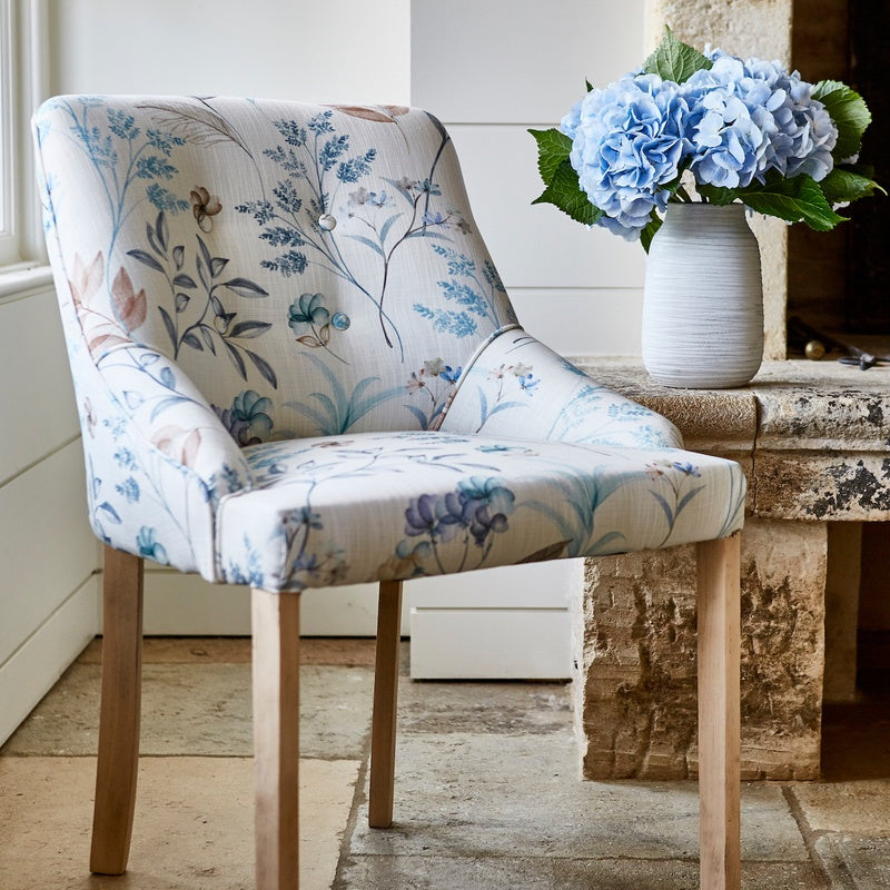 Prestigious Textiles Verbena Fabric Blueberry