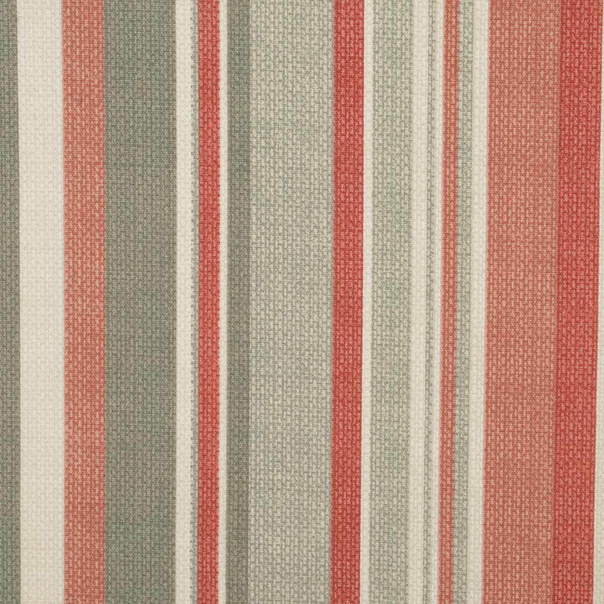 Melrose Stripe Readymade Eyelet Lined Curtains Spice