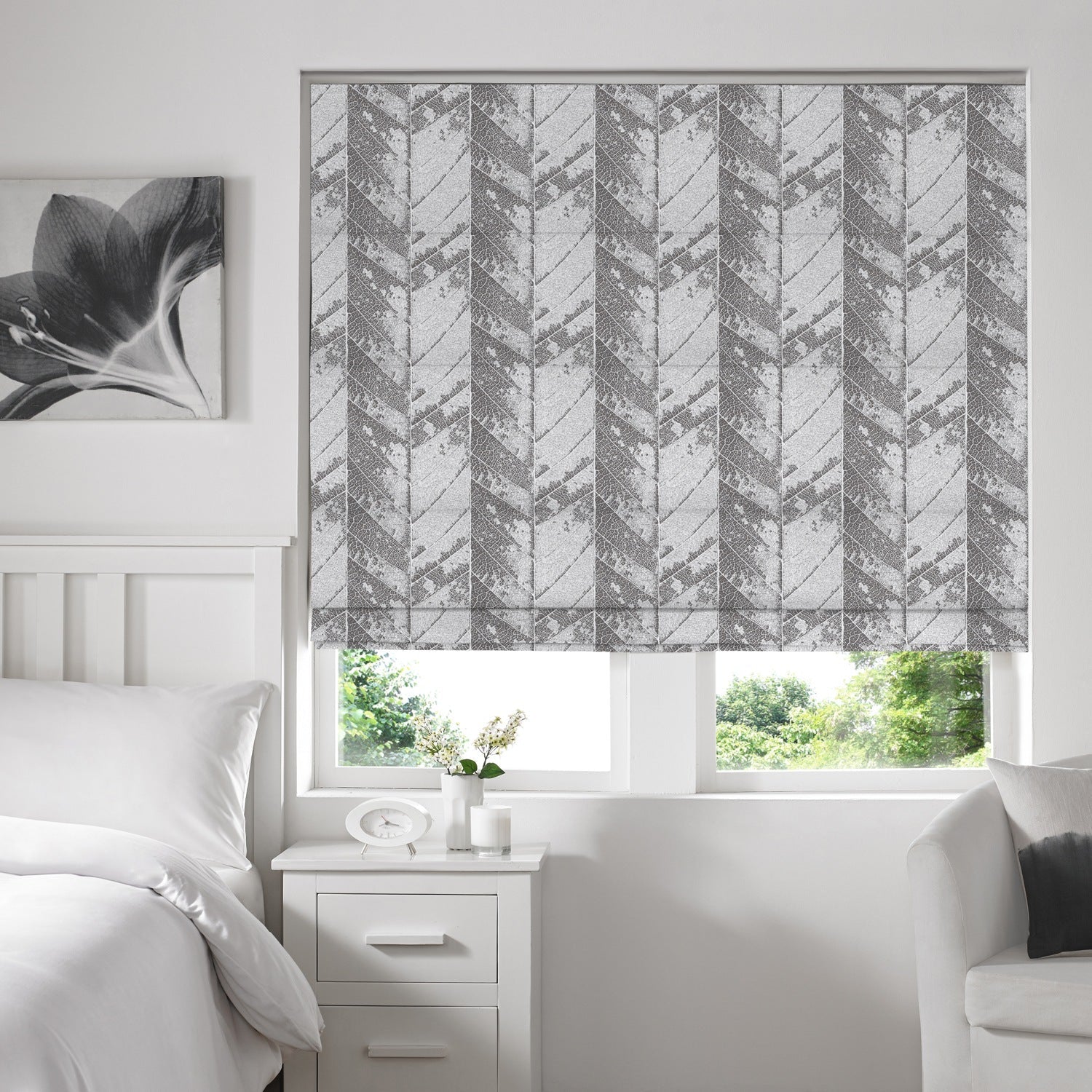 Mexico Roman Blind Graphite