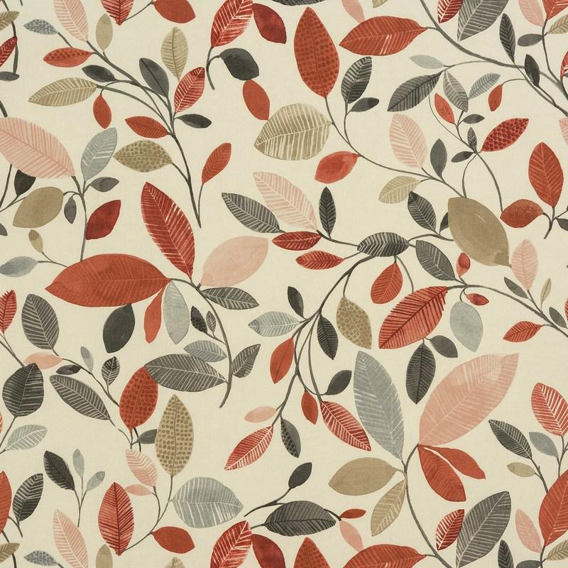 Molveno  Curtain Fabric Cranberry