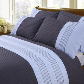 Monaco Bedding Grey/White