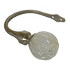 28mm Monarchy Eyelet Curtain Pole Satin Silver