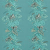 Monkeying Around Curtain Fabric Lagoon