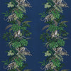 Monkeying Around Curtain Fabric Marine