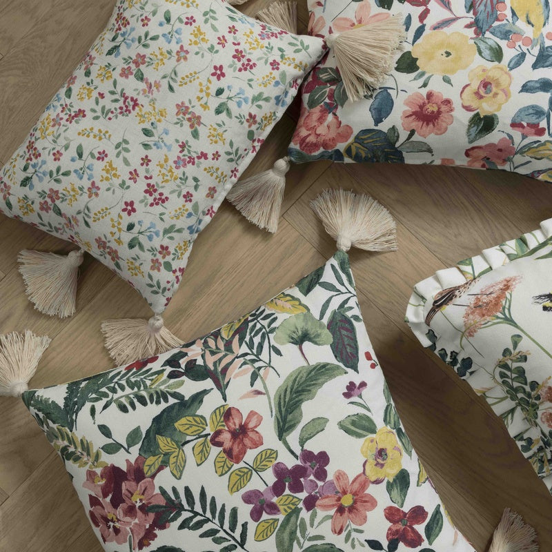 Clarke & Clarke Posy Fabric Autumn