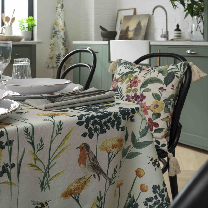Clarke & Clarke Posy Fabric Autumn