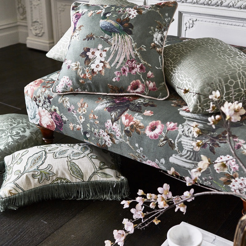 Prestigious Textiles Clarence Fabric Laurel
