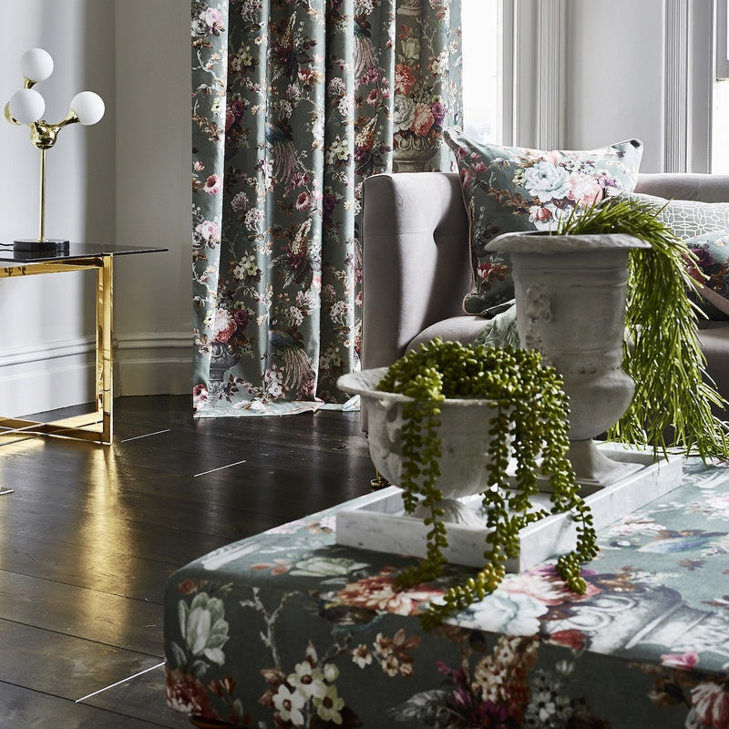 Prestigious Textiles Clarence Fabric Royal