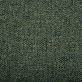 Herringbone Curtain Fabric Forest Green