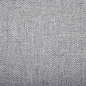 Herringbone Curtain Fabric Light Grey