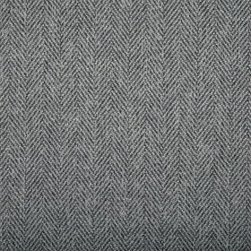 Herringbone Curtain Fabric Moon Stone