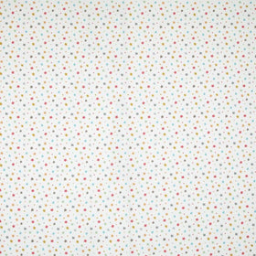 Multi Stars Curtain Fabric Multi